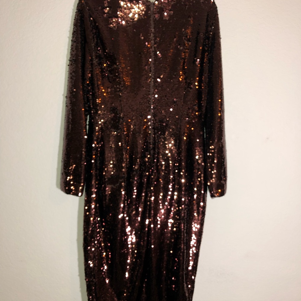 Stunning Chocolate 🍫 Brown Sequin Dress - Picture 7 of 7